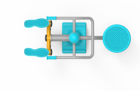 Step ve Bisiklet Aleti KLF-16 | Dış Mekan Spor Aletleri | Erse Kent Mobilyaları